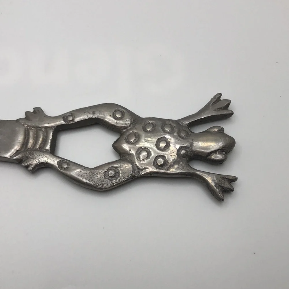 Cheese Spreader/Butter Knife with Frog Handle